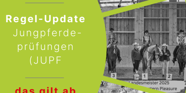 🔔 Regel-Update 2026: Jungpferdeprüfungen (JUPF) – das gilt ab jetzt