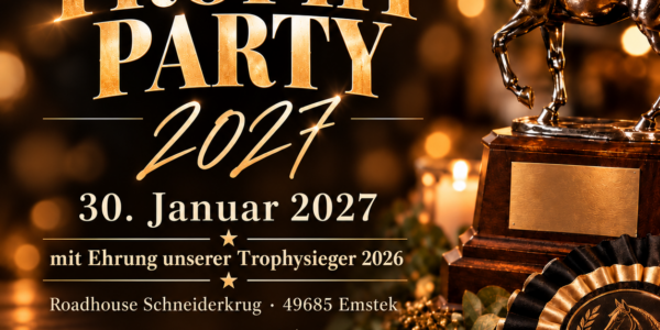 Trophy Party 2027 – Wir feiern unsere Trophysieger 2026